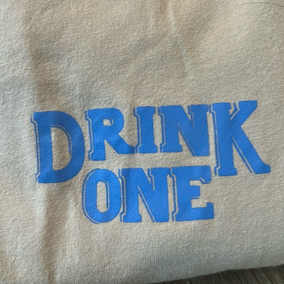 ✌️Dutch Bros small Gray with Blue “Drink One For Dane” Vintage 2009 Tee DB 1992 - Picture 3 of 6